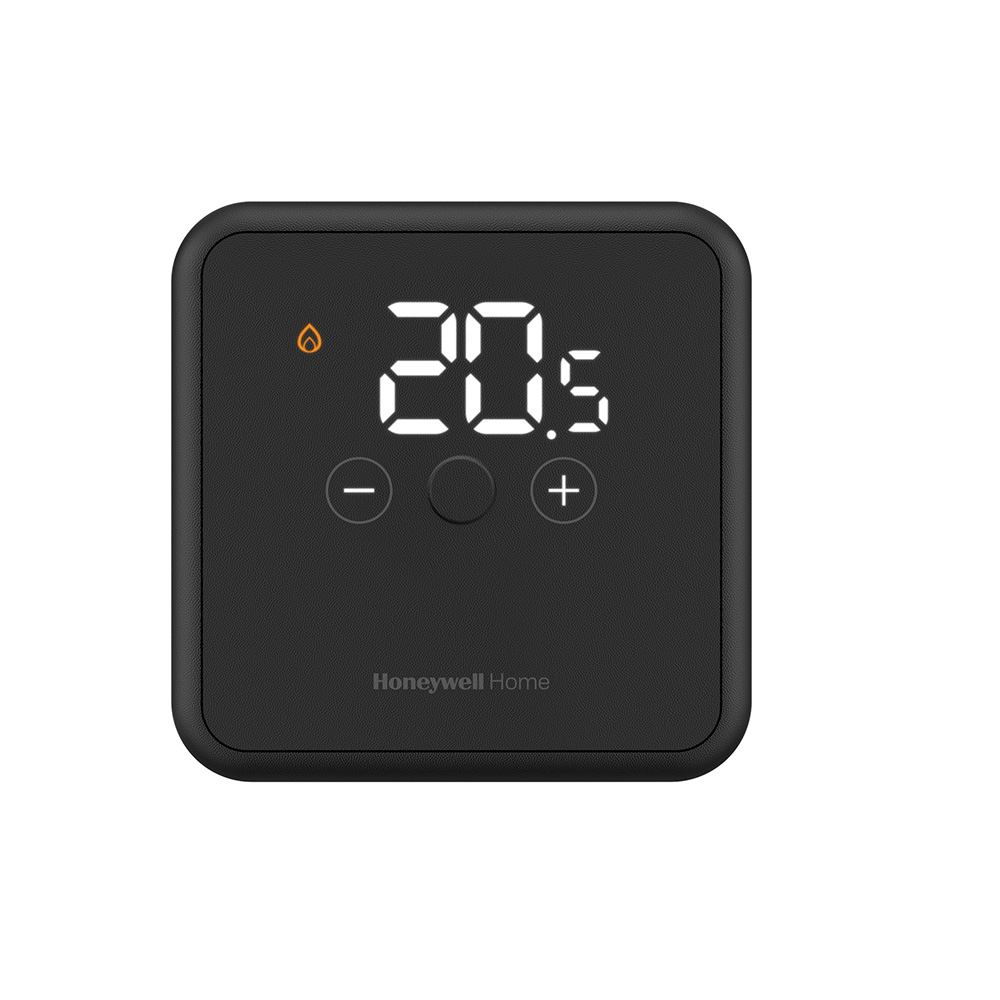 Honeywell Dt4 Black Hard Wired Thermostat Product